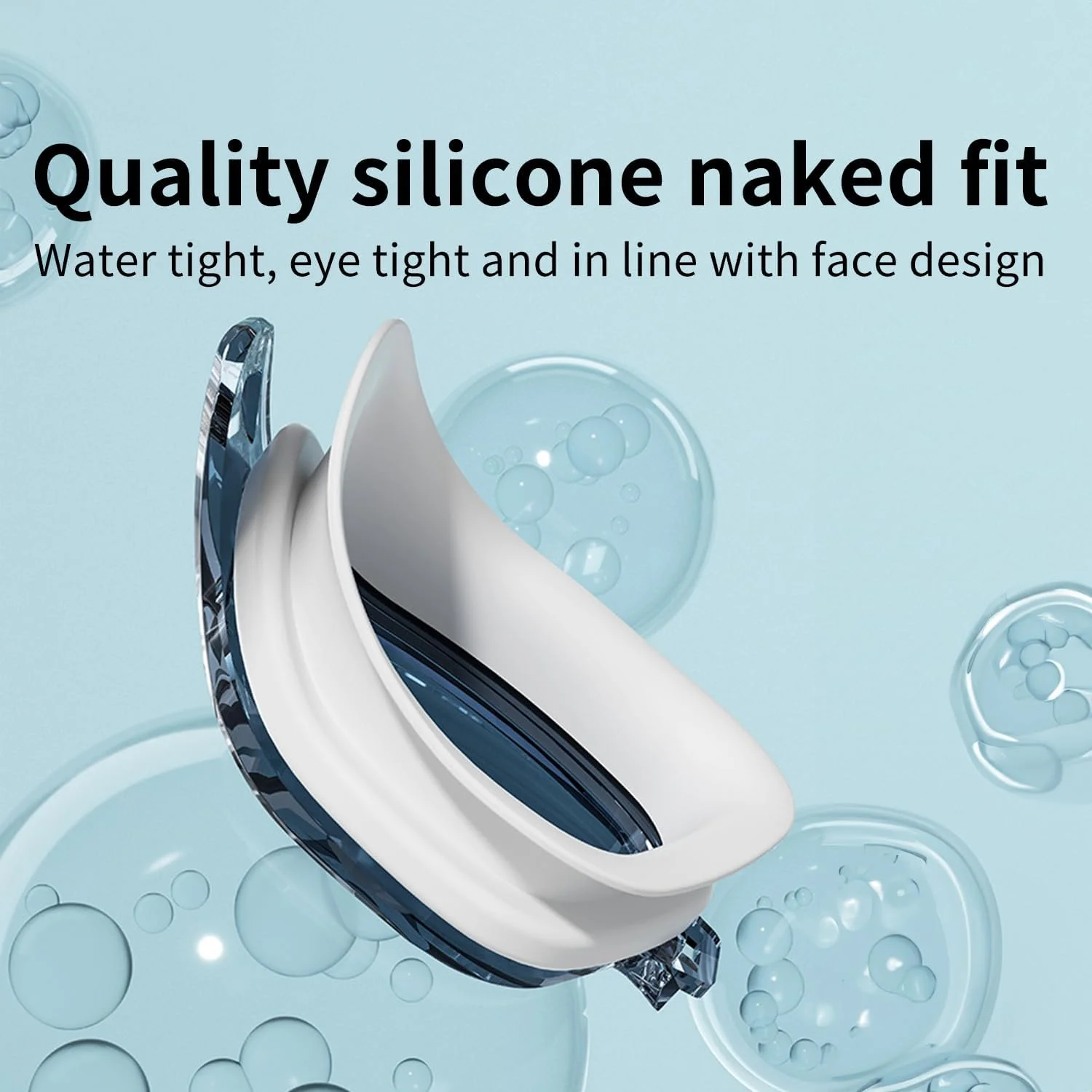 مجموعه عینک و کلاه شنا جورونب، عینک شنای مردانه و زنانه برای بزرگسالان با محافظت UV، کلاه شنای سیلیکونی، بدون نشت و ضد بخار مناسب بزرگسالان