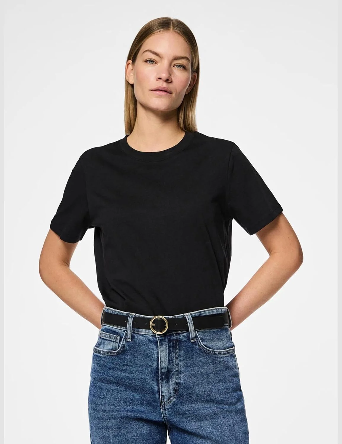 کمربند زنانه پی سز مدل PCBONNA JEANS BELT NOOS