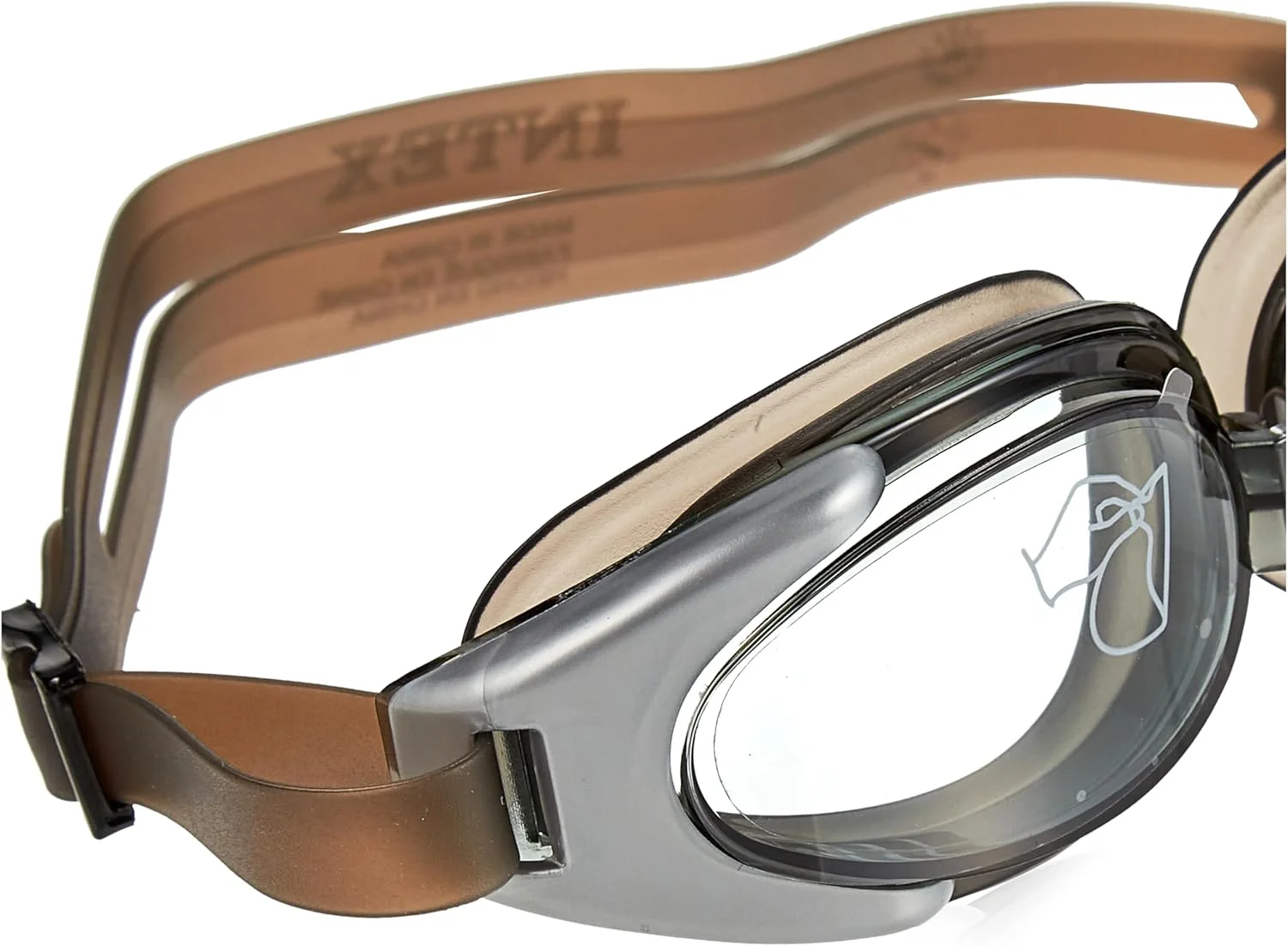 عینک شنای قابل تنظیم اینتکس مدل Water Pro - مشکی - 55685