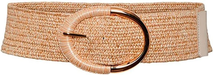 کمربند حصیری زنانه مدل Pctaryn از برند PIECES