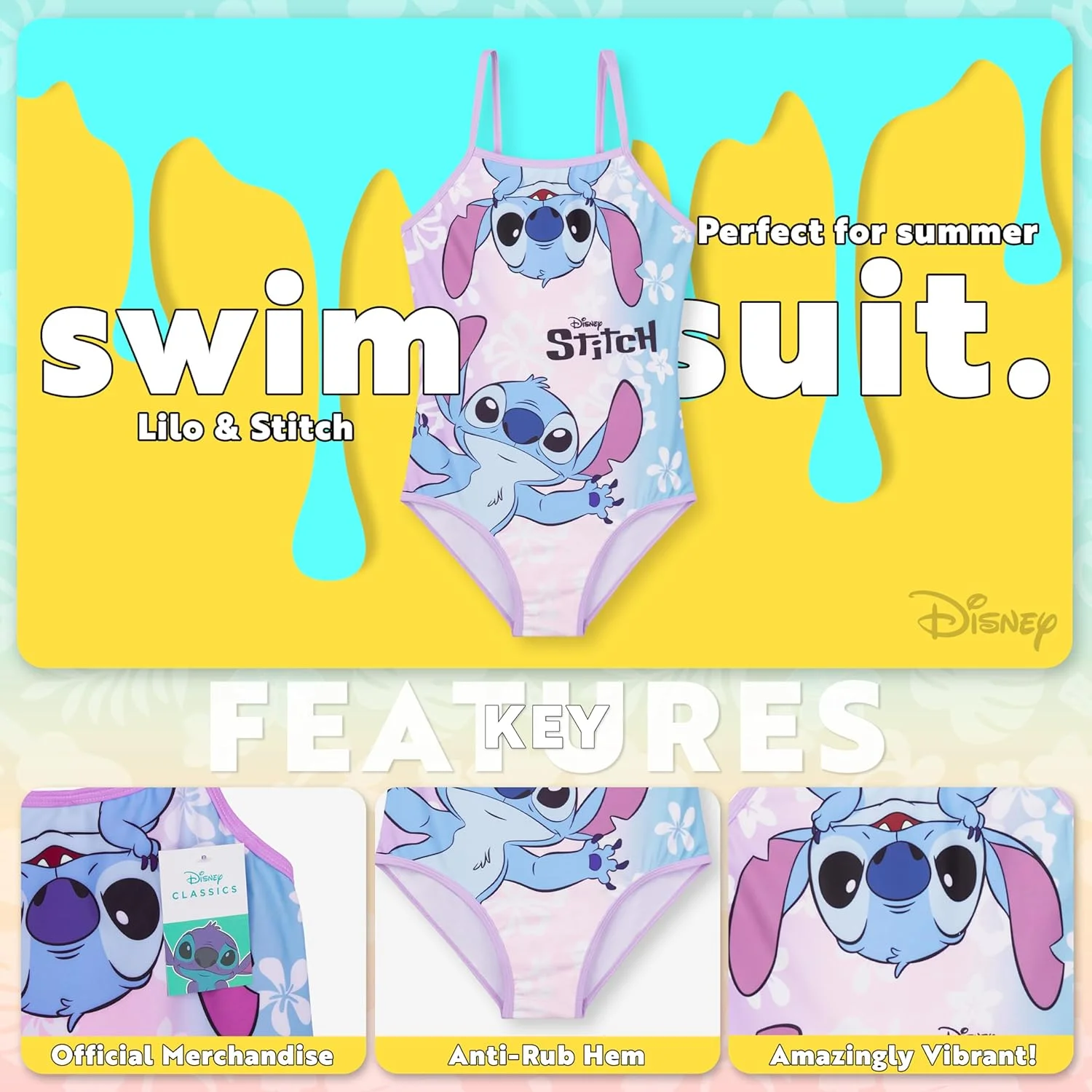 مایو شنا یک تکه دخترانه دیزنی