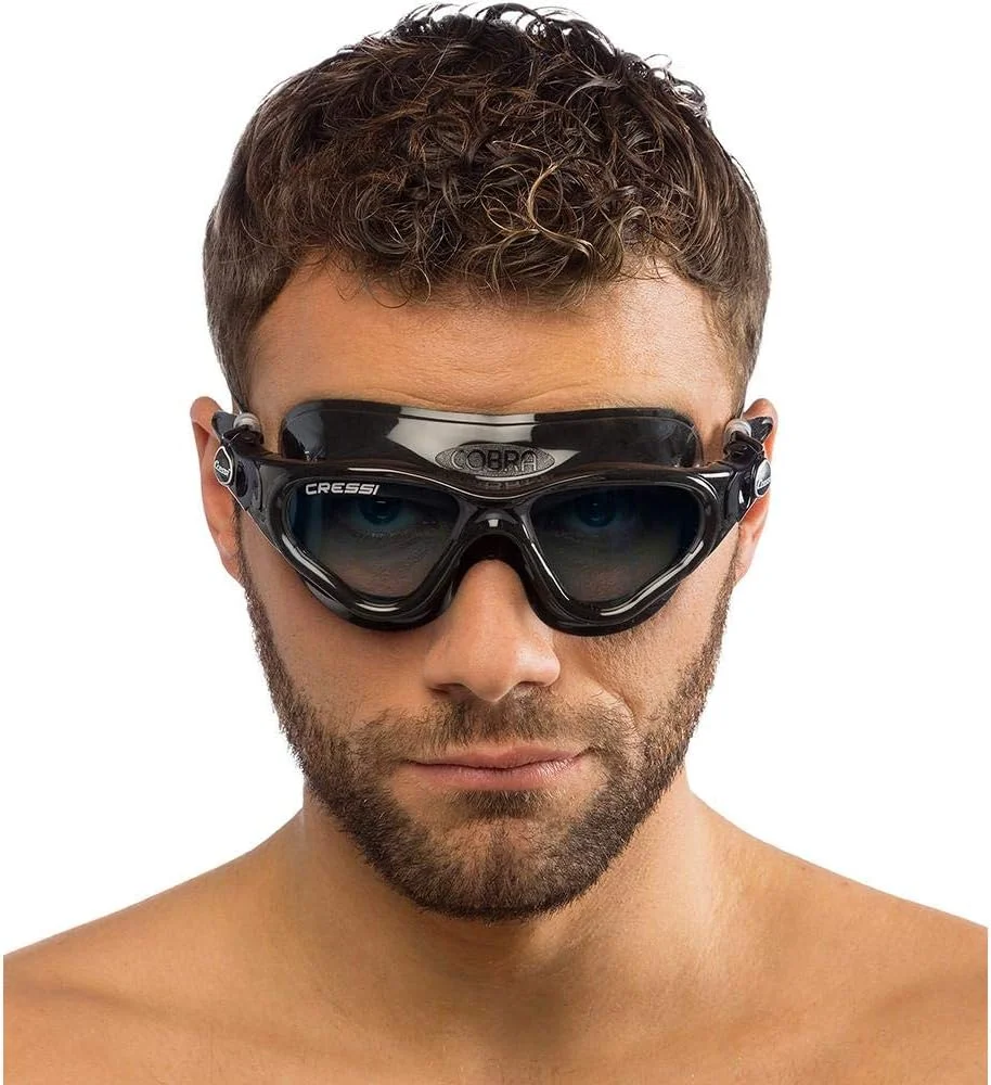 عینک شنای ضد بخار کرسی مدل کبرا، مناسب بزرگسالان