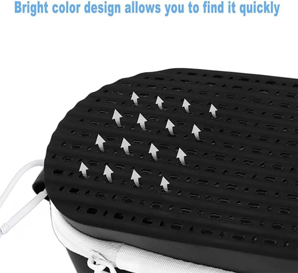 ست 2 عددی جعبه عینک شنا، محفظه محافظ عینک شنا سیلیکونی با ظرفیت بالا، جعبه عینک زیپدار برای تجهیزات شنا هدیه ست 2 عددی جعبه عینک شنا، محفظه محافظ عینک شنا سیلیکونی با ظرفیت بالا، جعبه عینک زیپدار برای تجهیزات شنا هدیه