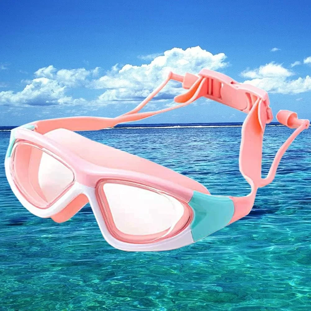 عینک شنای کودکان - سیلیکون نرم، ضد بخار، محافظت در برابر اشعه ماوراء بنفش، بدون نشتی - مناسب برای دختران و پسران نوجوان 3 تا 14 سال عینک شنای کودکان - سیلیکون نرم، ضد بخار، محافظت در برابر اشعه ماوراء بنفش، بدون نشتی - مناسب برای دختران و پسران نوجوان 3 تا 14 سال