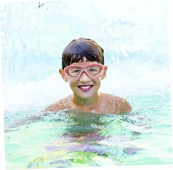 عینک شنا بچه گانه BIGTHREE، عینک HD کودکان، عینک شنا با فریم بزرگ ضد مه، عینک بچه گانه یک تکه با گوش گیر، کمربند آینه ای الاستیک، مناسب برای پسران و دختران. عینک شنا بچه گانه BIGTHREE، عینک HD کودکان، عینک شنا با فریم بزرگ ضد مه، عینک بچه گانه یک تکه با گوش گیر، کمربند آینه ای الاستیک، مناسب برای پسران و دختران.