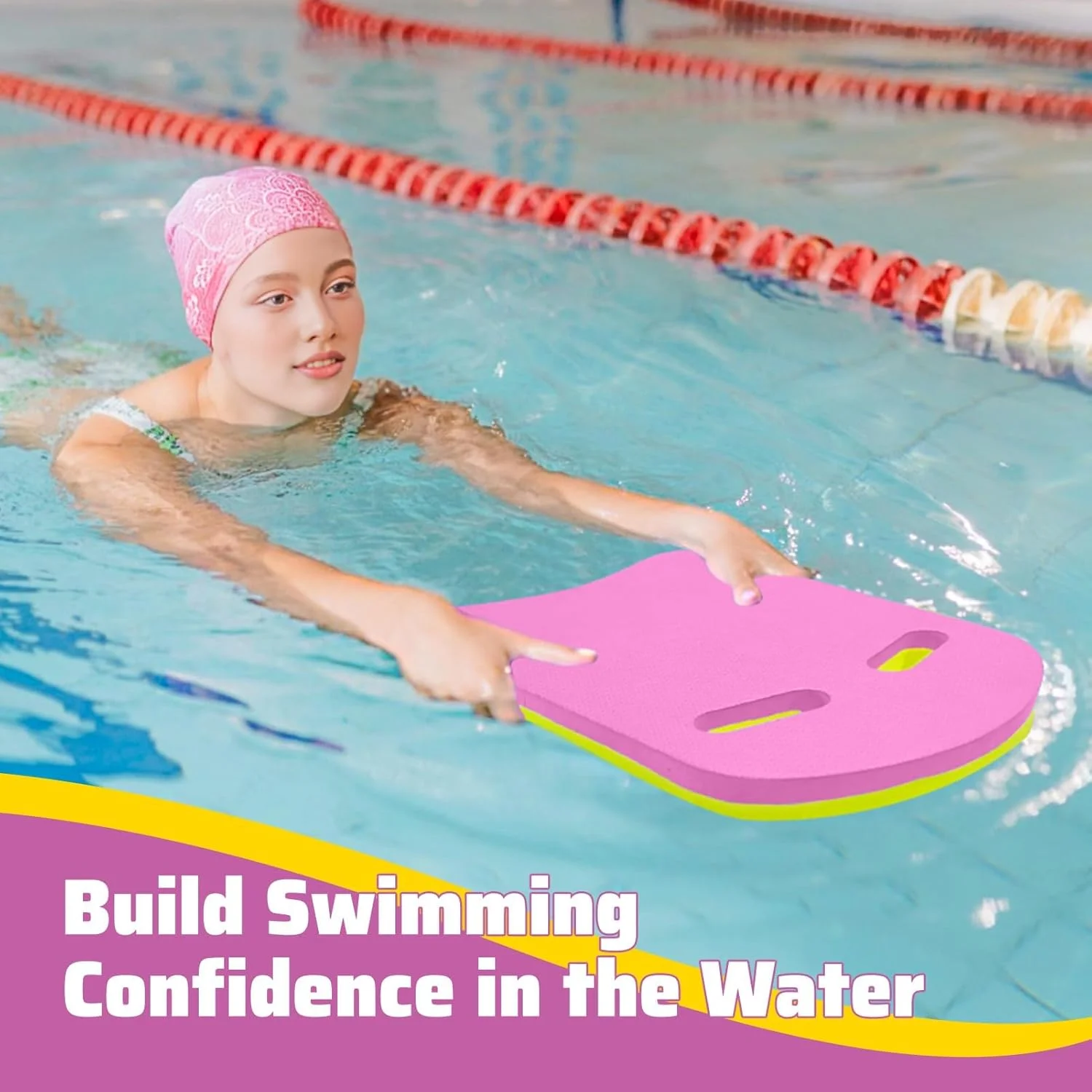 تخته شنای U شکل Azonee، بسته 2 عددی - تخته های آموزشی فوم EVA برای تمام سطوح، شناوری و چسبندگی بیشتر، لوازم جانبی سبک وزن استخر برای کودکان/بزرگسالان (آبی و صورتی، 44x29 سانتی متر) تخته شنای U شکل Azonee، بسته 2 عددی - تخته های آموزشی فوم EVA برای تمام سطوح، شناوری و چسبندگی بیشتر، لوازم جانبی سبک وزن استخر برای کودکان/بزرگسالان (آبی و صورتی، 44x29 سانتی متر)