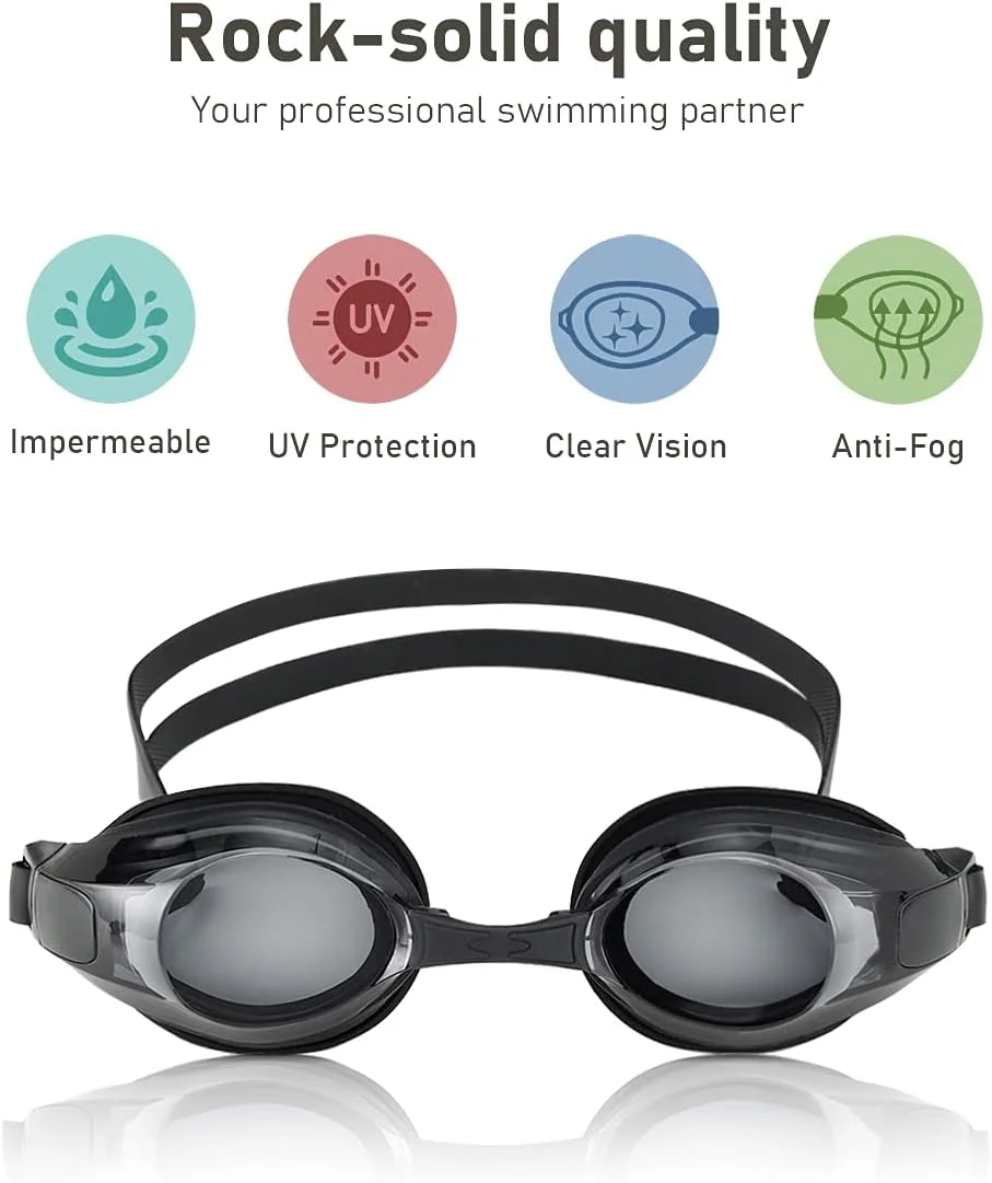 عینک شنای دید کوتاه AUTOR، عینک شنا، عینک شنای دید کوتاه برای مردان، زنان، بزرگسالان و نوجوانان عینک شنای دید کوتاه AUTOR، عینک شنا، عینک شنای دید کوتاه برای مردان، زنان، بزرگسالان و نوجوانان