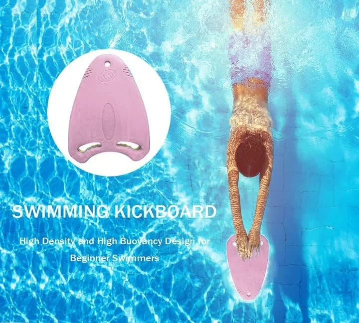 تخته شنا، تخته آموزش شنا سبک وزن با لبه صاف ضد لغزش و دسته سوراخ دار یکپارچه برای بزرگسالان، کودکان و دختران تخته شنا، تخته آموزش شنا سبک وزن با لبه صاف ضد لغزش و دسته سوراخ دار یکپارچه برای بزرگسالان، کودکان و دختران