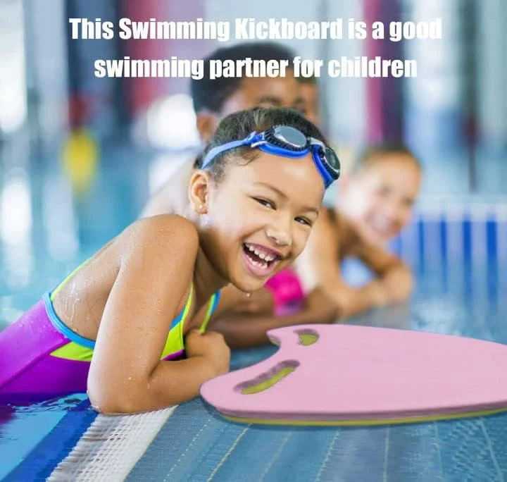 تخته شنا، تخته آموزش شنا سبک وزن با لبه صاف ضد لغزش و دسته سوراخ دار یکپارچه برای بزرگسالان، کودکان و دختران تخته شنا، تخته آموزش شنا سبک وزن با لبه صاف ضد لغزش و دسته سوراخ دار یکپارچه برای بزرگسالان، کودکان و دختران