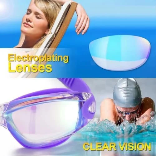 عینک شنا کودک با پوشش بینی و گوش گیر - ضد بخار، ضد اشعه ماوراء بنفش و دید گسترده بدون نشت عینک شنا کودک با پوشش بینی و گوش گیر - ضد بخار، ضد اشعه ماوراء بنفش و دید گسترده بدون نشت