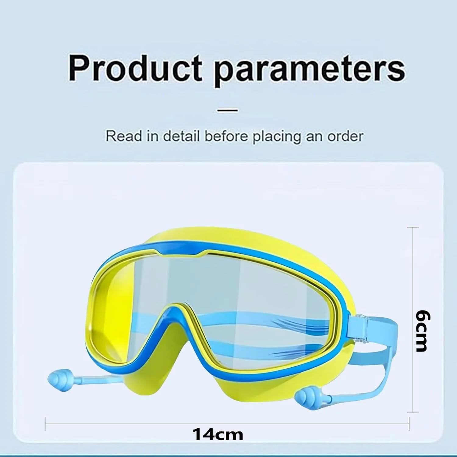 عینک شنای بچه گانه قابل تنظیم TONGLUO، 2 عدد، با گوش گیر شنای یکپارچه سیلیکونی نرم، عینک شنای کودکان HD ضد مه محافظت در برابر اشعه ماوراء بنفش بدون نشت ضد آب، طراحی دید گسترده 180 درجه برای سنین 3-14 سال عینک شنای بچه گانه قابل تنظیم TONGLUO، 2 عدد، با گوش گیر شنای یکپارچه سیلیکونی نرم، عینک شنای کودکان HD ضد مه محافظت در برابر اشعه ماوراء بنفش بدون نشت ضد آب، طراحی دید گسترده 180 درجه برای سنین 3-14 سال