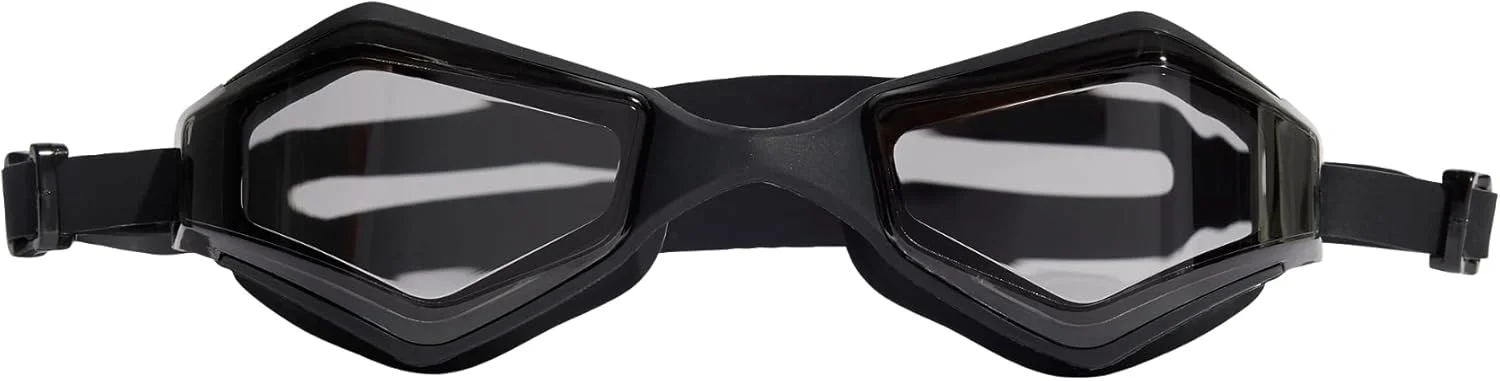 عینک شنا نرم آدیداس مدل Ripstream مناسب شنا برای بزرگسالان، مشکی، سایز NS