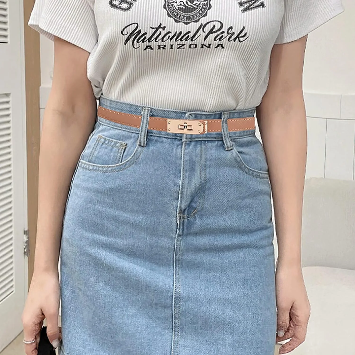 FENLDY کمربند زنانه Yd-nsyd (بسته 100 عددی)