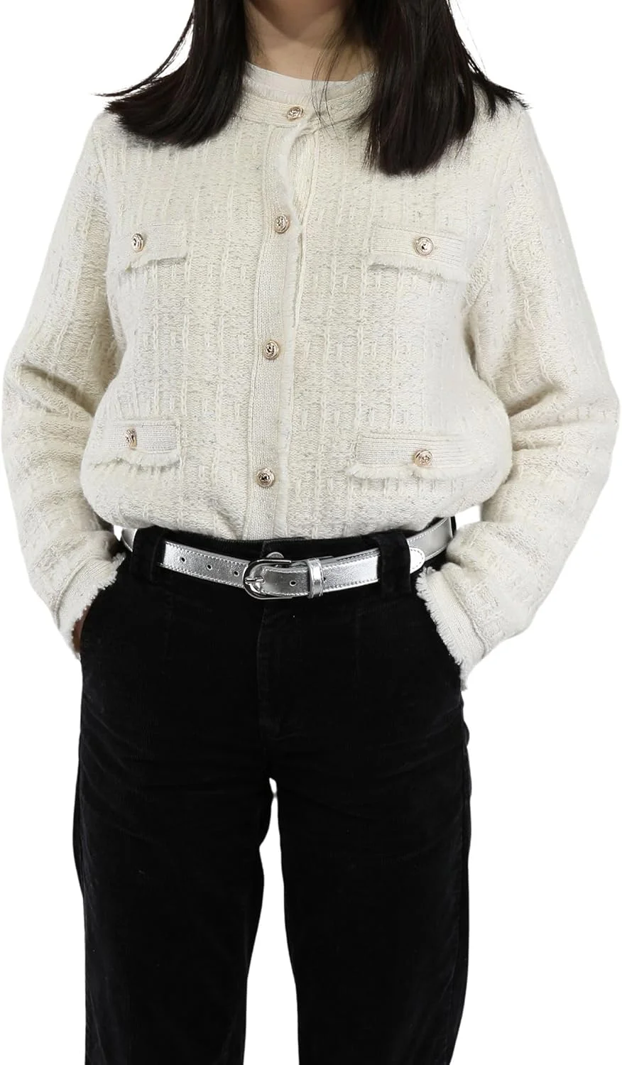 FASHIONGEN - کمربند چرمی زنانه مدل LUNA