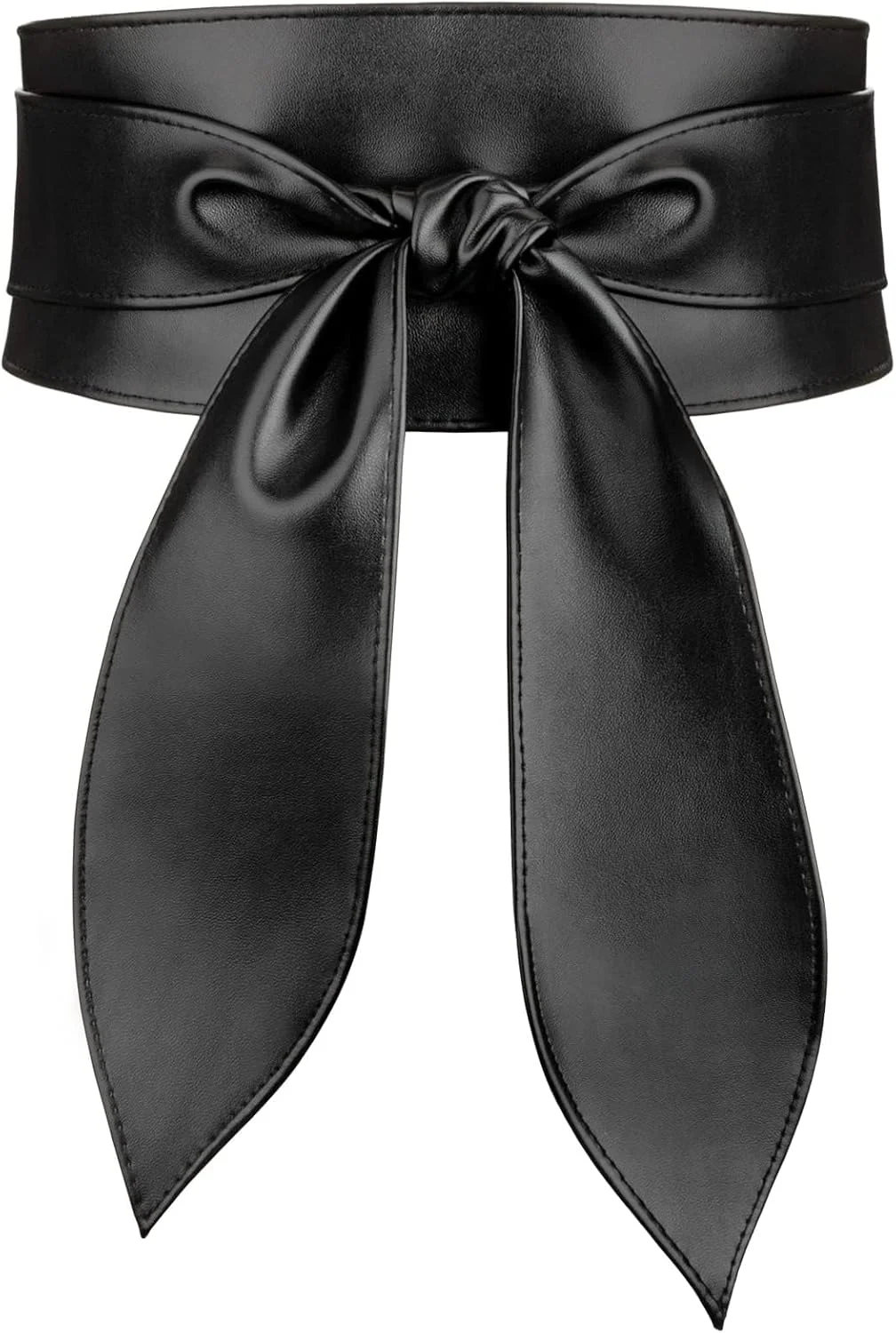 کمربند پهن چرمی زنانه، کمربند اوبی برای لباس