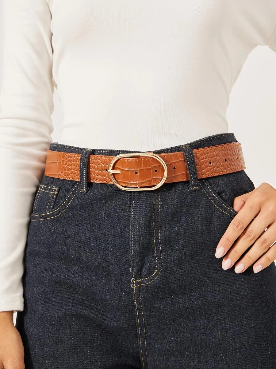 کمربند زنانه استایلی مدل 7013031805 قهوه ای سگک سوزنی سایز آزاد قهوه ای کمربند زنانه استایلی مدل 7013031805 قهوه ای سگک سوزنی سایز آزاد قهوه ای