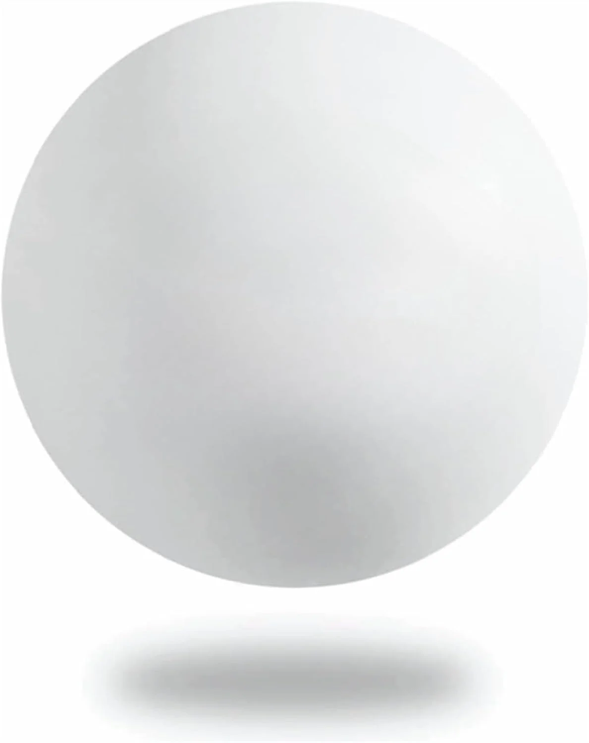 توپ ماساژ لاکراس فروشگاه سفید برای گره های عضلانی، رهاسازی میوفاشیال، یوگا و درمان نقاط ماشه ای - لاستیک سفت که از نظر علمی برای دوام و قابلیت اطمینان طراحی شده است - 1 عدد توپ (رنگ: سفید)