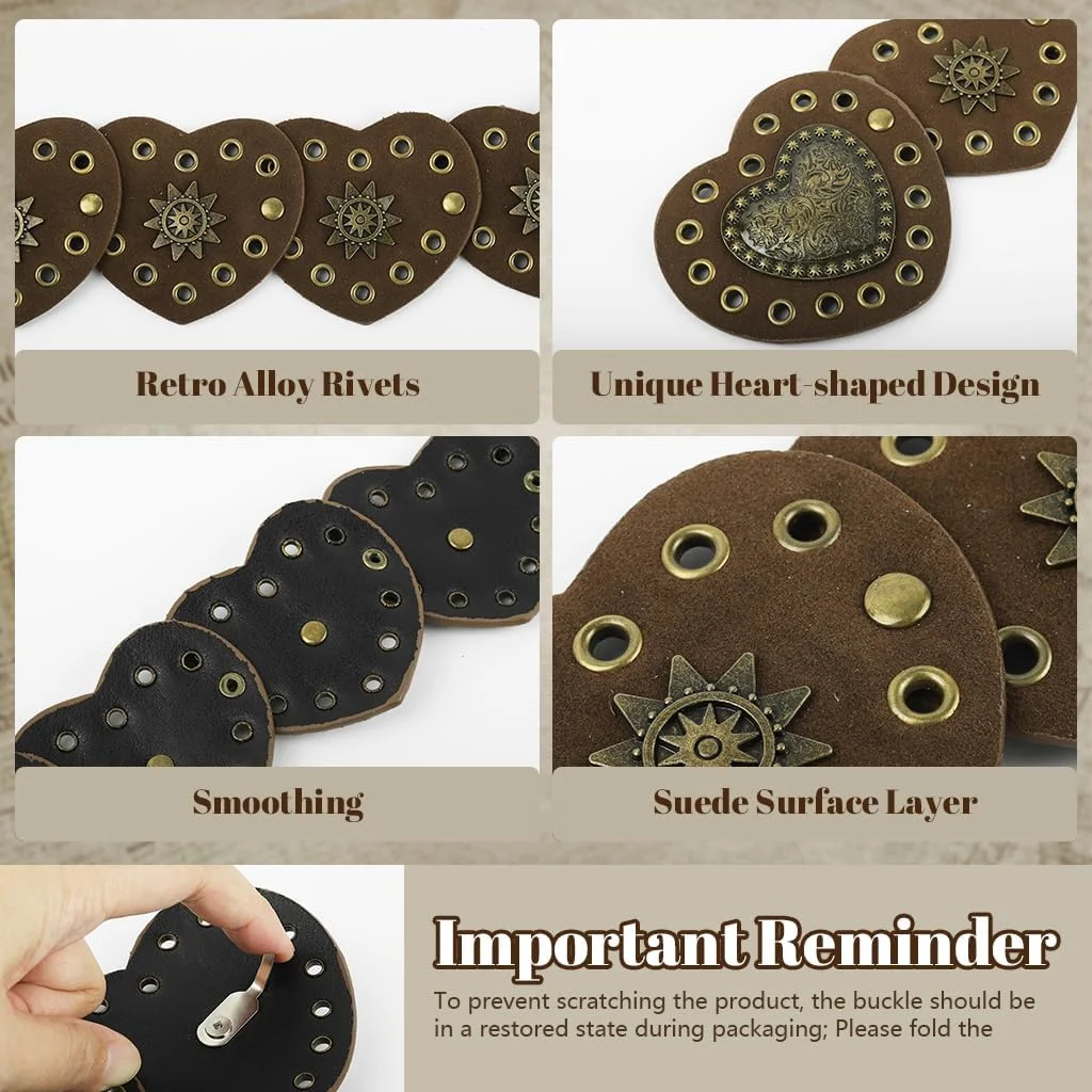 کمربند چرمی زنانه با سبک وسترن و تزیینات بوهو