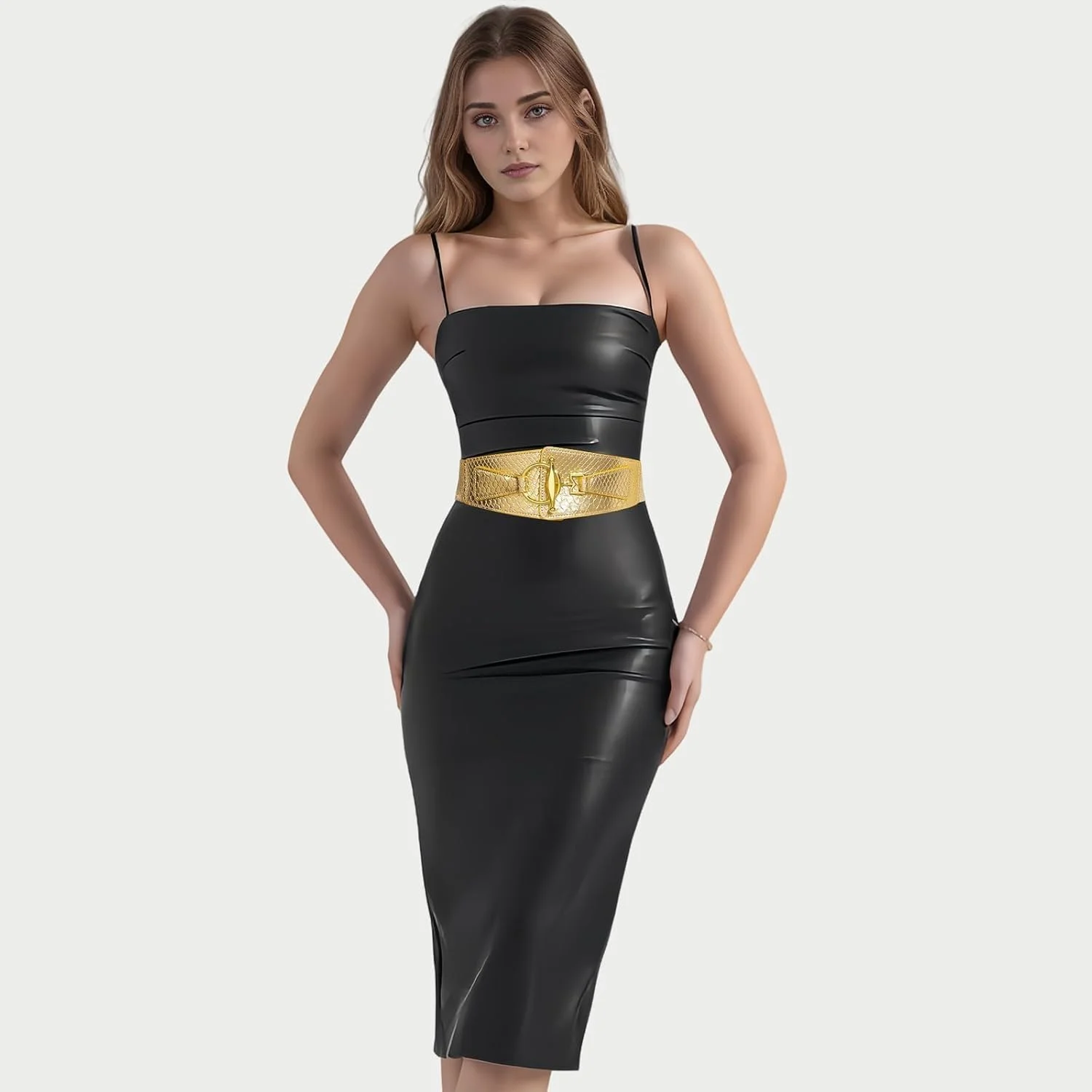 کمربند پهن کشی براق زنانه KASTWAVE