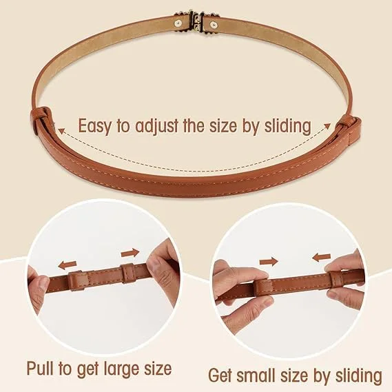 کمربند باریک قابل تنظیم Azonee، کمربند باریک زنانه، کمربند کمر طرح قدیمی، کمربند باریک زنانه، کمربند فشن قابل تنظیم با سگک طلایی، کمربند باریک برای لباس زنانه، مناسب برای شلوار جین (3 عدد) کمربند باریک قابل تنظیم Azonee، کمربند باریک زنانه، کمربند کمر طرح قدیمی، کمربند باریک زنانه، کمربند فشن قابل تنظیم با سگک طلایی، کمربند باریک برای لباس زنانه، مناسب برای شلوار جین (3 عدد)