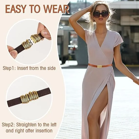 کمربند باریک قابل تنظیم Azonee، کمربند باریک زنانه، کمربند کمر طرح قدیمی، کمربند باریک زنانه، کمربند فشن قابل تنظیم با سگک طلایی، کمربند باریک برای لباس زنانه، مناسب برای شلوار جین (3 عدد) کمربند باریک قابل تنظیم Azonee، کمربند باریک زنانه، کمربند کمر طرح قدیمی، کمربند باریک زنانه، کمربند فشن قابل تنظیم با سگک طلایی، کمربند باریک برای لباس زنانه، مناسب برای شلوار جین (3 عدد)