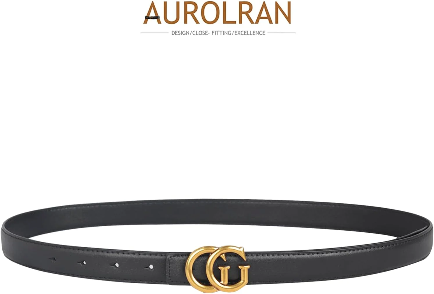 کمربند چرمی زنانه با سگک - ایده آل برای پیراهن، شلوار جین و کت