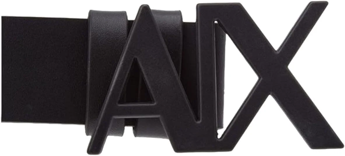 کمربند زنانه A | X ARMANI EXCHANGE با طرح لوگوی سرتاسری