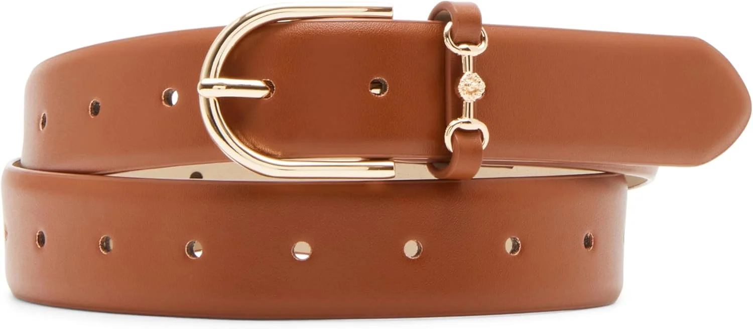 کمربند زنانه Anne Klein با سگک دهنه اسب