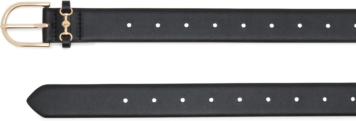 کمربند زنانه Anne Klein با سگک دهنه اسب (تک عددی)