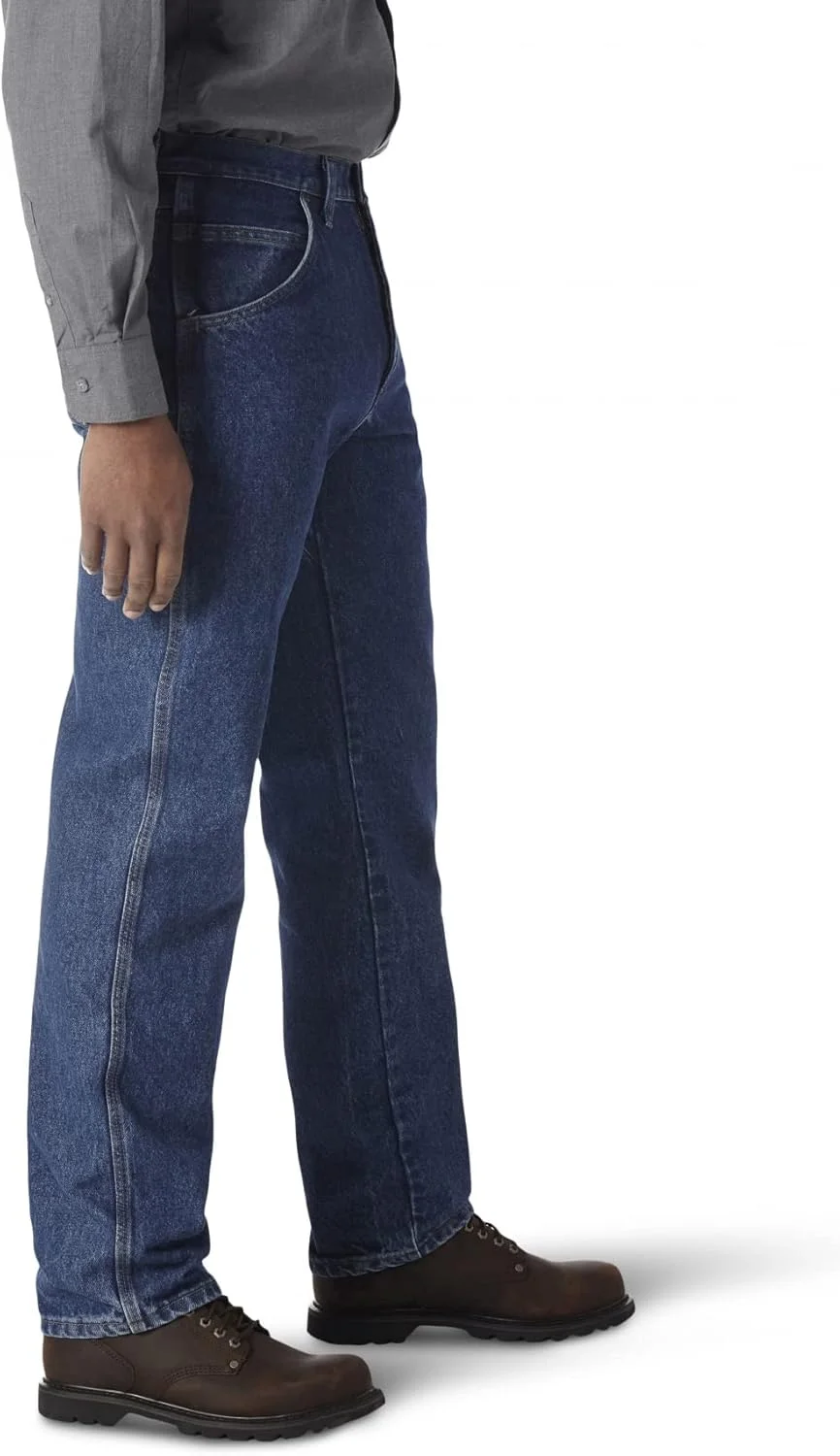 شلوار جین مردانه کار وسترن ریلکس فیت مقاوم در برابر آتش