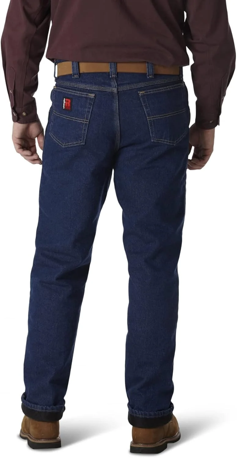 شلوار جین مردانه Wrangler Riggs Workwear با آستر و فیت راحت