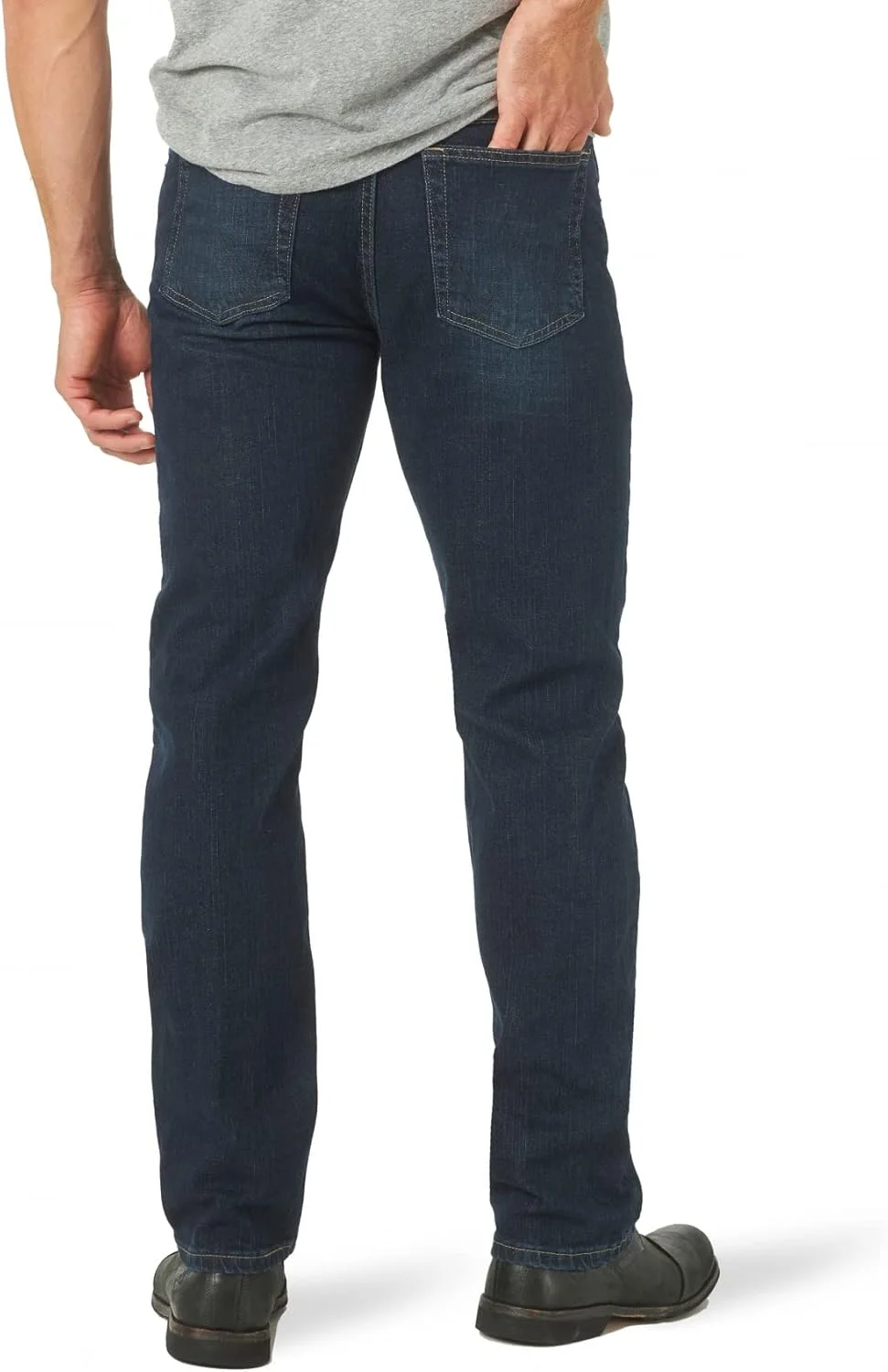 شلوار جین کشی مردانه رانگلر با فیت معمولی (تک عددی) شلوار جین کشی مردانه رانگلر با فیت معمولی (تک عددی)