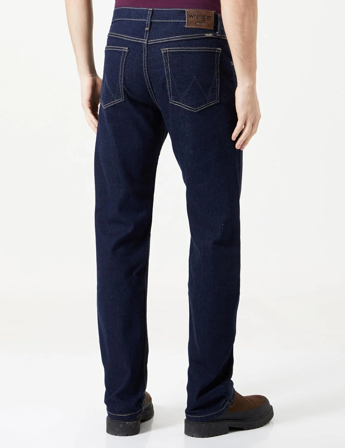 شلوار جین مردانه رانگلر مدل راسته مشکی