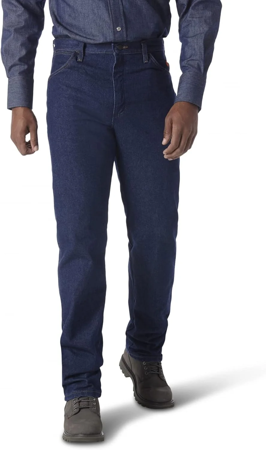 شلوار جین مردانه مقاوم در برابر آتش Wrangler Riggs Workwear با فیت اصلی