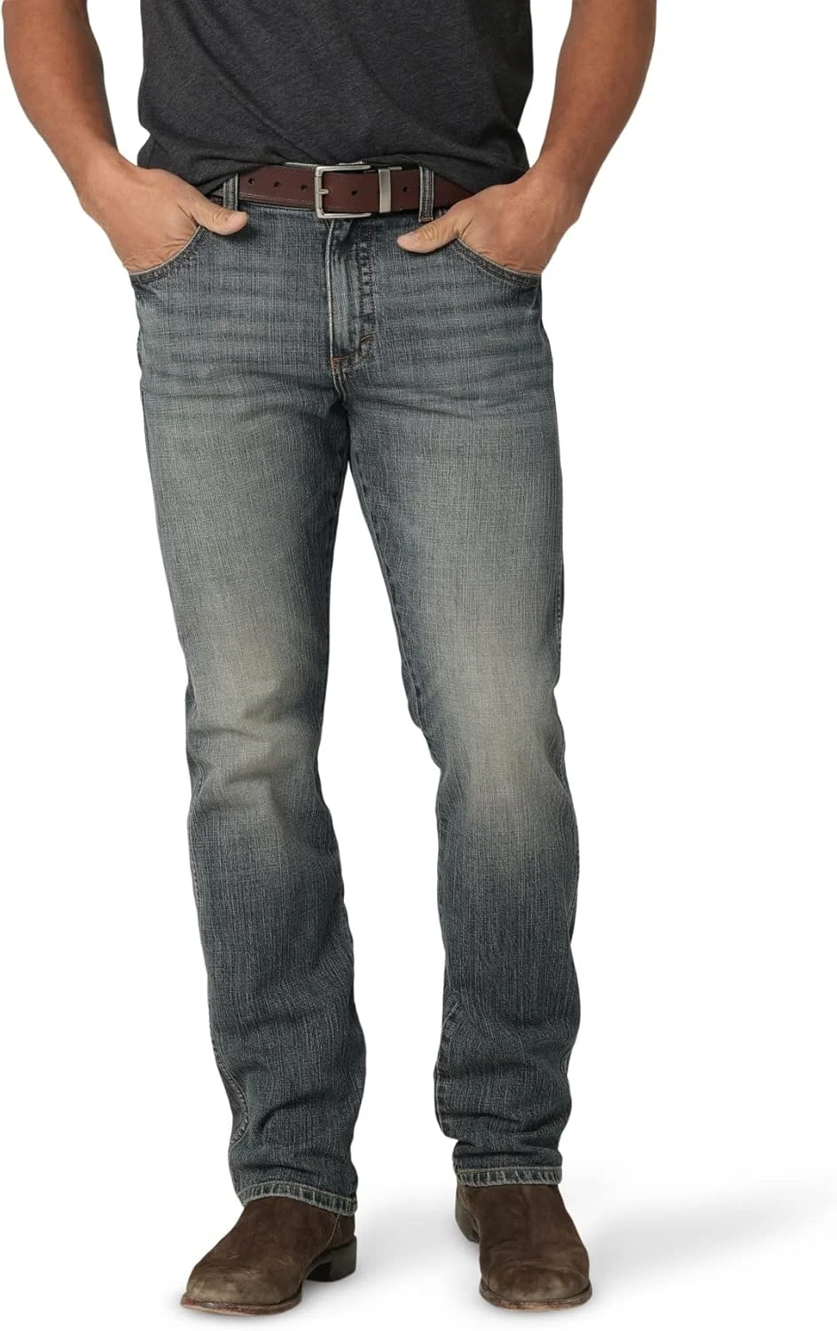 شلوار جین مردانه رانگلر مدل Retro Slim Straight Leg