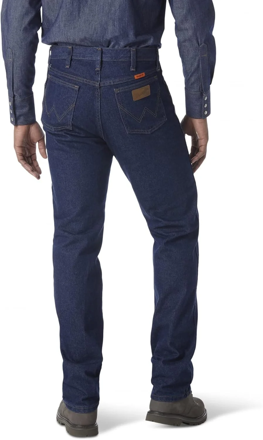 شلوار جین مردانه مقاوم در برابر آتش Wrangler Riggs Workwear با فیت اصلی