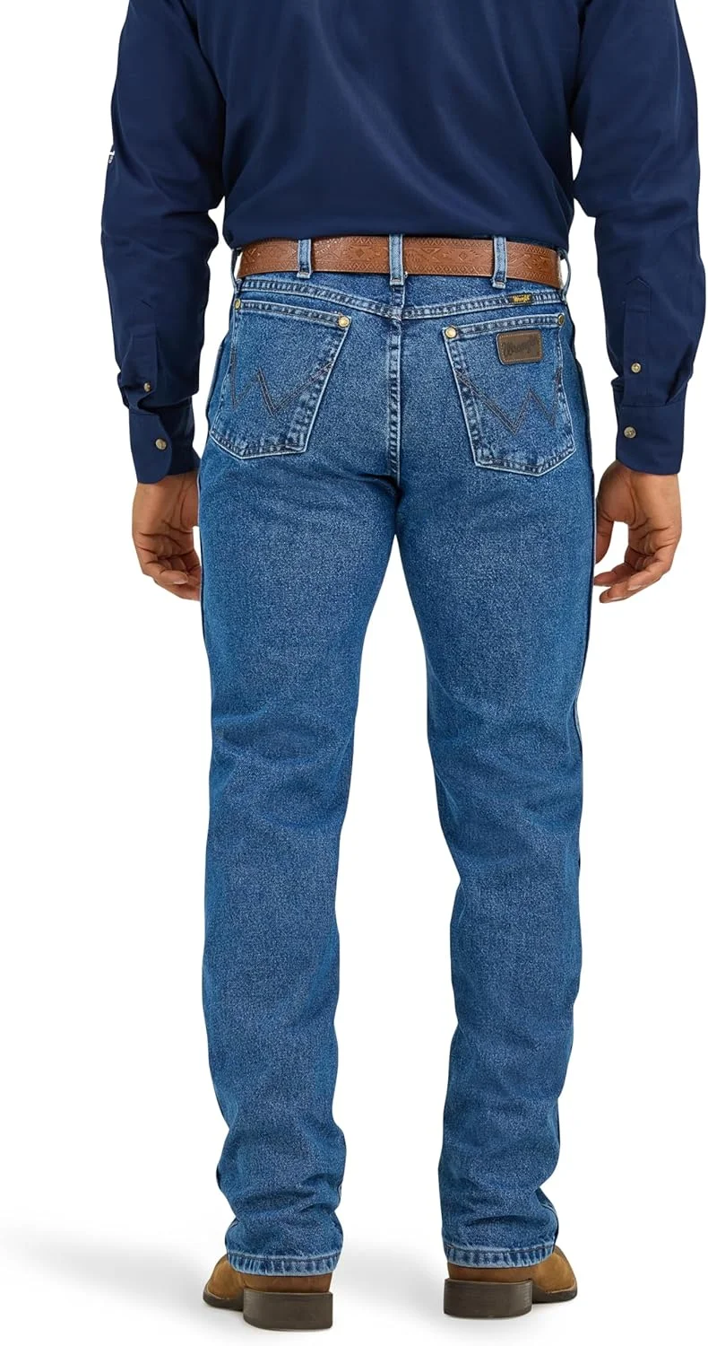 شلوار جین مردانه رانگلر، مدل Cowboy Cut، فیت معمولی، سنگ شور شلوار جین مردانه رانگلر، مدل Cowboy Cut، فیت معمولی، سنگ شور