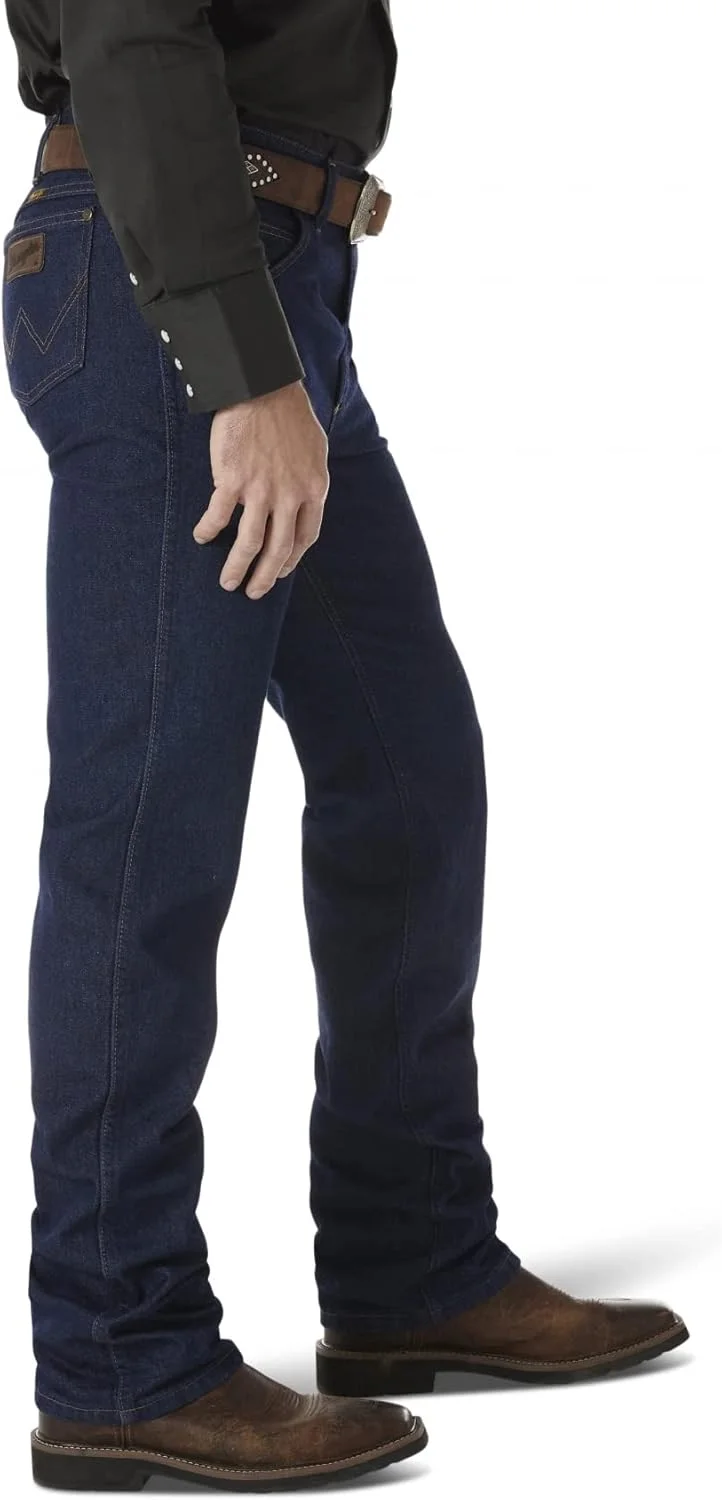 شلوار جین مردانه ورانگلر مدل Cowboy Cut Slim Fit (تک عددی)