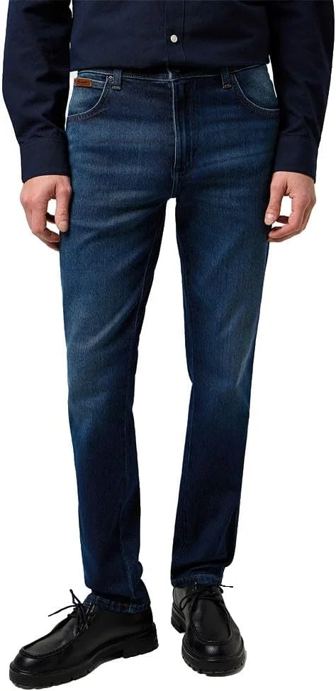 شلوار جین مردانه رانگلر مدل TEXAS SLIM CROSS GAME (تک عددی)