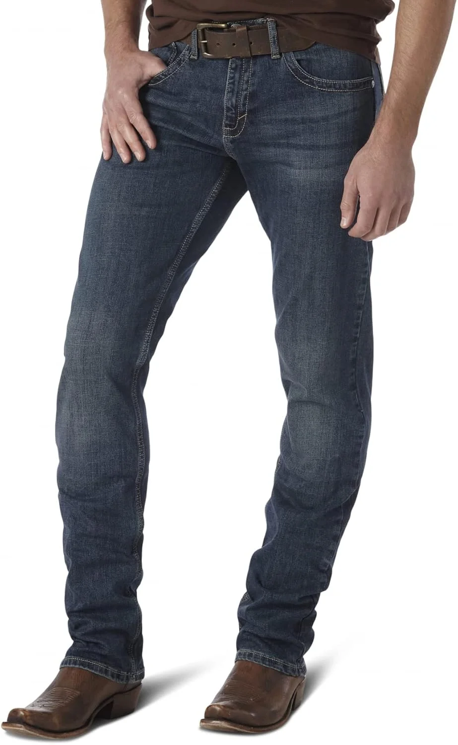 شلوار جین مردانه رانگلر 20X، مدل اسلیم فیت، راسته