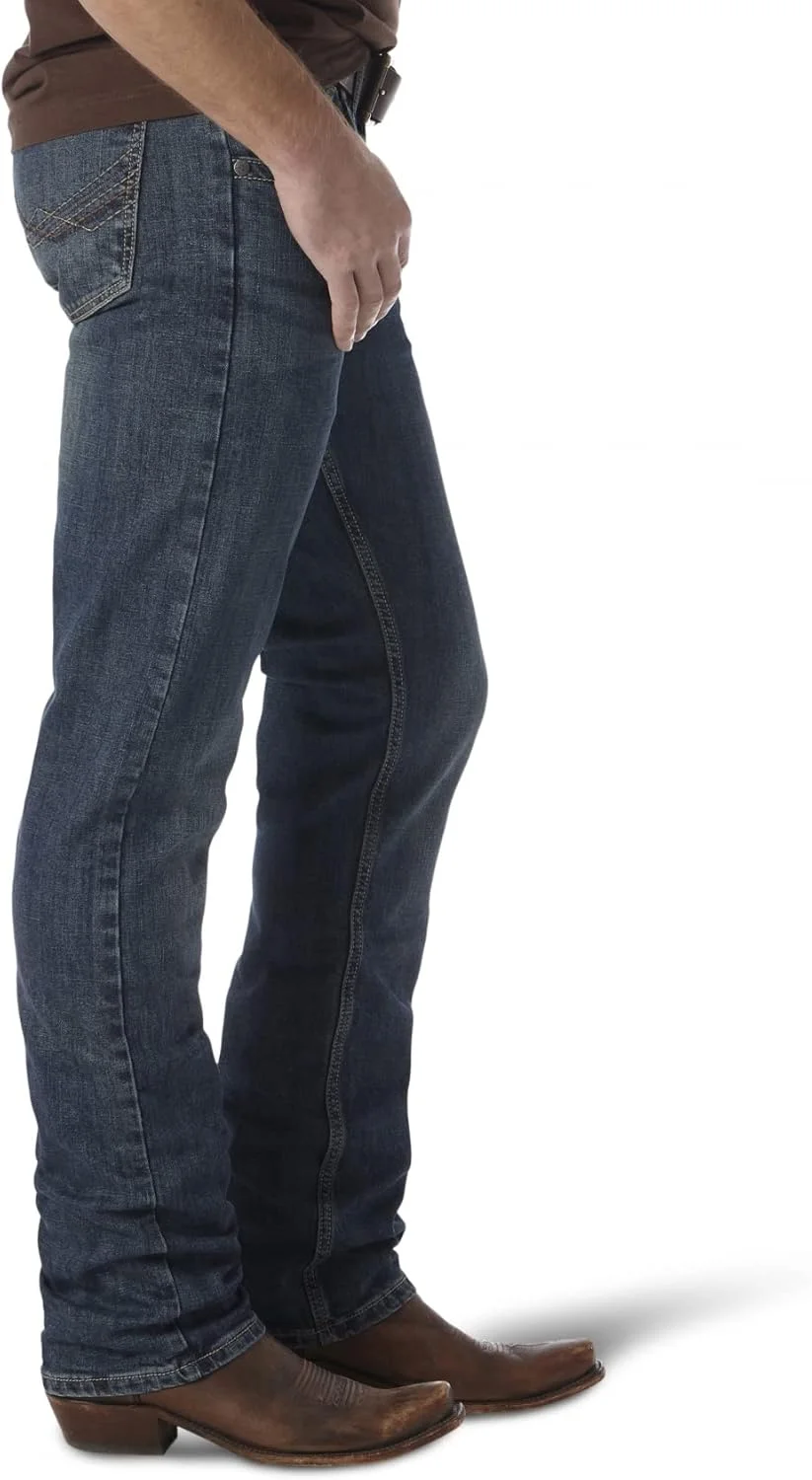 شلوار جین مردانه رانگلر 20X، مدل اسلیم فیت، راسته (تک عددی)