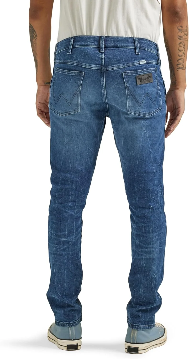 شلوار جین مردانه راسته و باریک ورانگلر، ماوریک