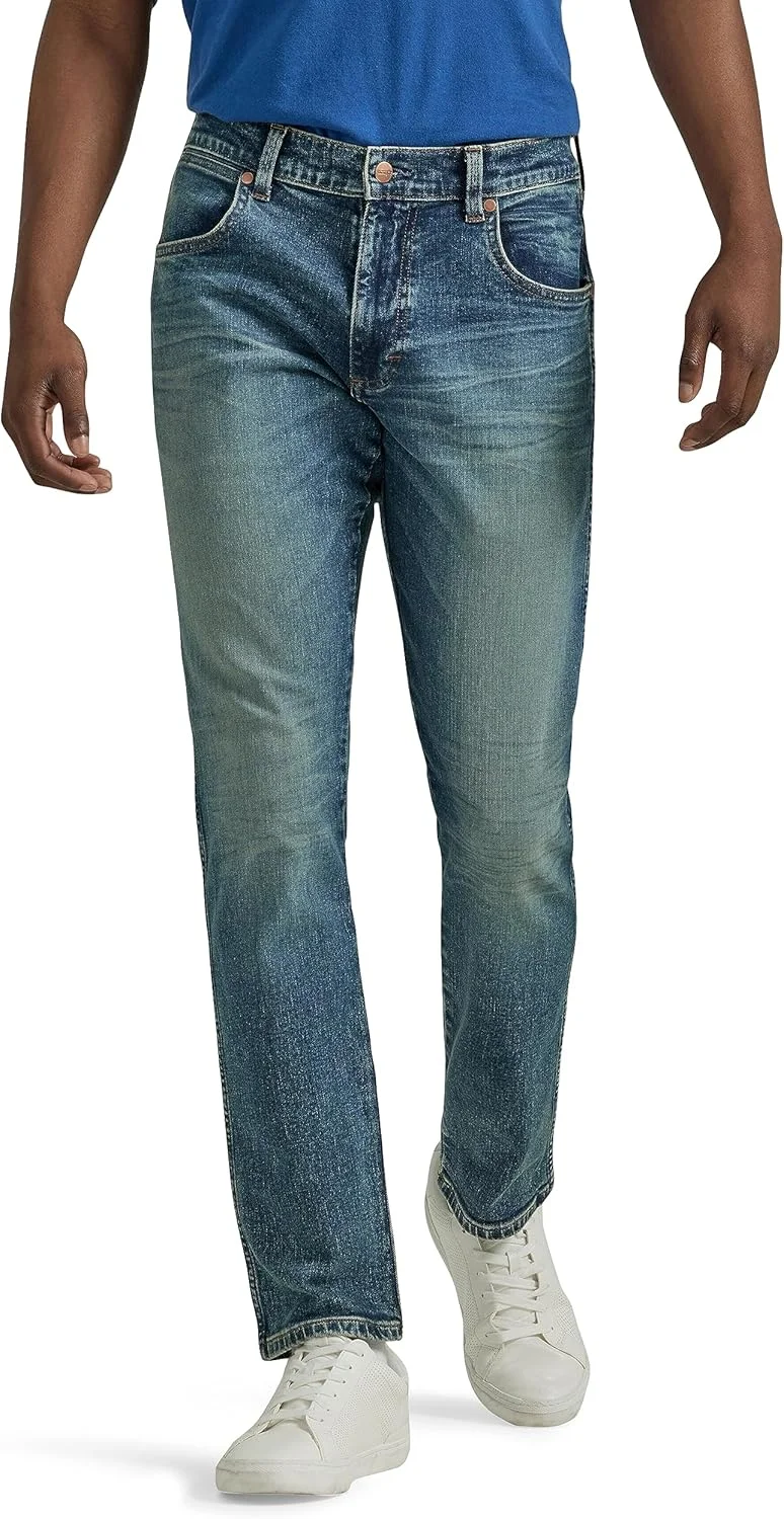 شلوار جین مردانه راسته باریک رنگ بلمید