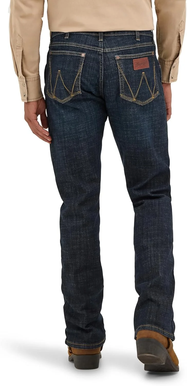 شلوار جین مردانه رانگلر مدل Retro Slim Fit Boot Cut (تک)