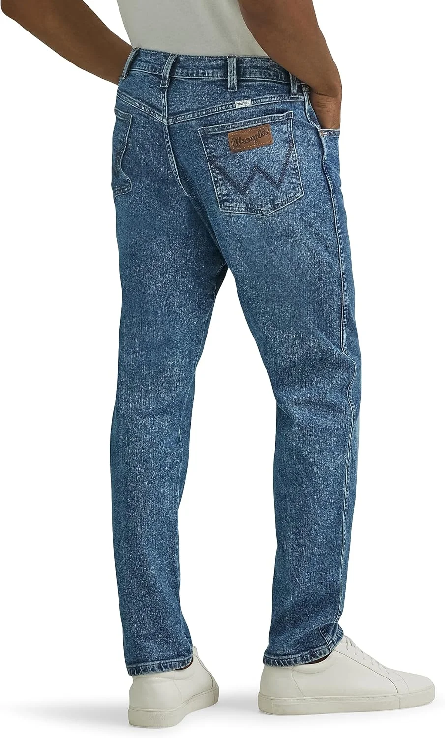 شلوار جین مردانه ریلکس فیت Wrangler، آبی