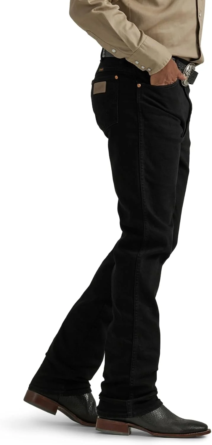 شلوار جین مردانه رانگلر مدل Cowboy Cut Slim Fit Active Flex