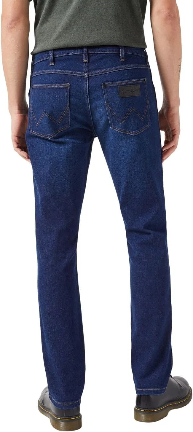 شلوار جین مردانه رانگلر مدل Greensboro با فیت معمولی و پاچه راسته