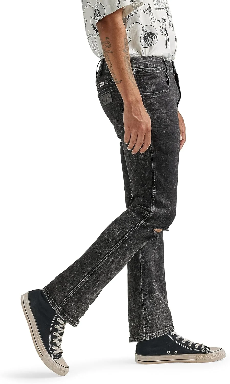 شلوار جین مردانه مدل Bootcut از Wrangler، Hard Days Night