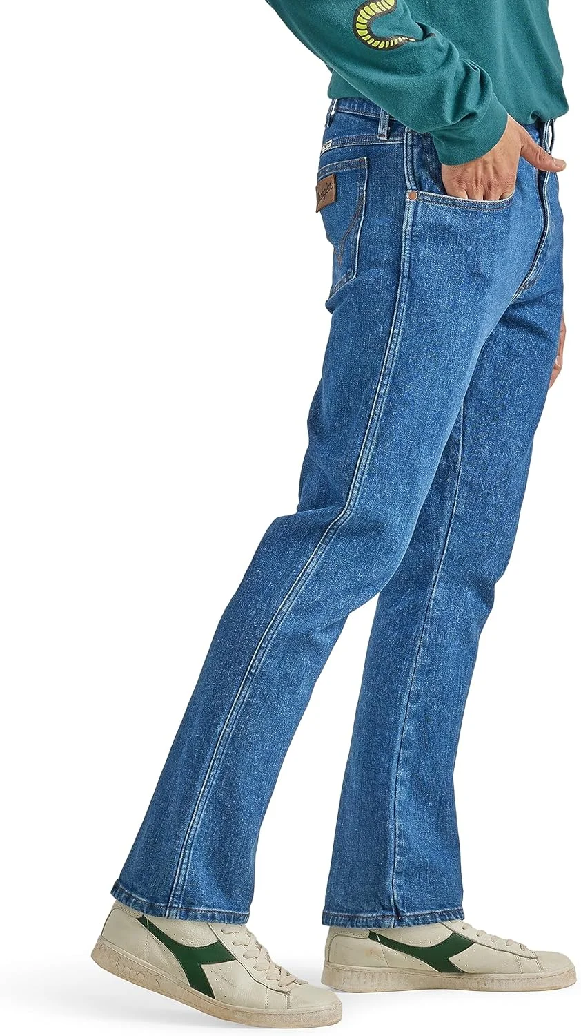 شلوار جین مردانه رانگلر مدل Bootcut، Cowboy Mid Wash