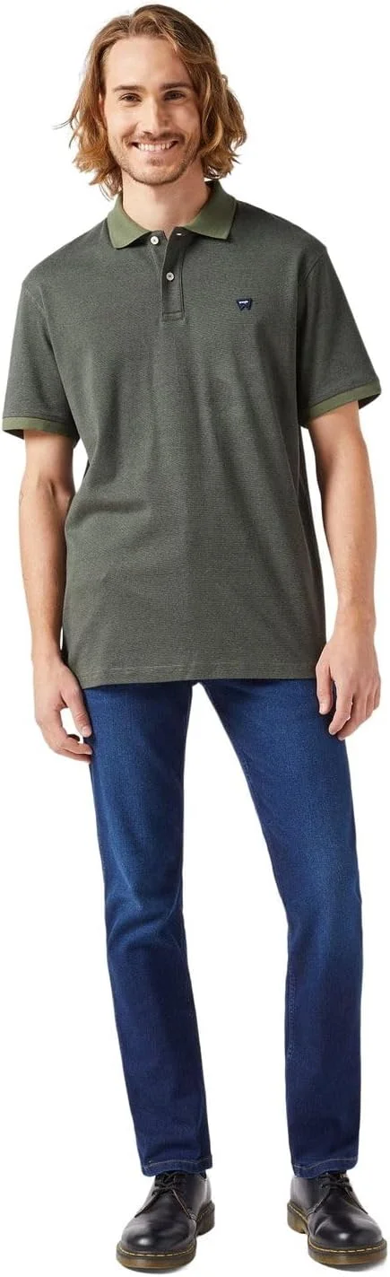 شلوار جین مردانه رانگلر مدل Greensboro با فیت معمولی و پاچه راسته